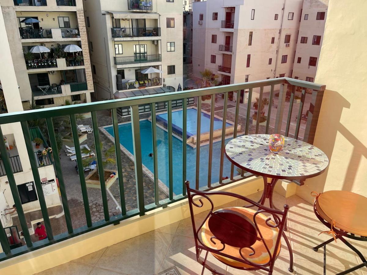 Beautiful Central Apartment With Pool San Pawl il-Baħar Extérieur photo